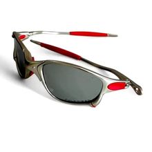 HCS X-Metal Double XX Plasma Liquid Metal Red Sunglasses
