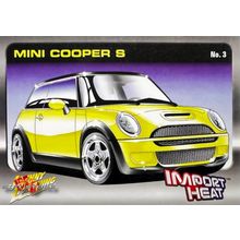 RARE TRADING CARD YELLOW 2005 BMW NEW MINI COOPER S