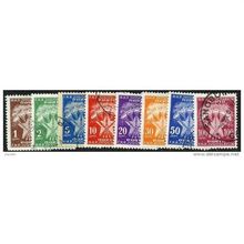 1951/1952 Michel P100/P108 - fine used (o)