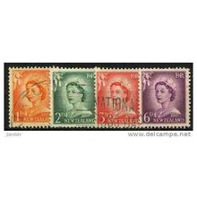 1955/1959 4 different values - #1262 fine used (o)