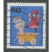 BERLIN -1971 60pf +30 'HUMANITARIAN RELEIF FUNDS' FINE USED (EBID44-773)