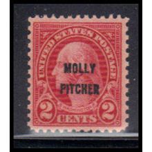 646 2c Molly Pitcher Fine Plus MNH KA8319