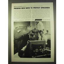 1963 Ling-Temco-Vought Research Ad - Spacemen