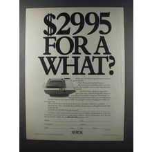 1981 Xerox 2300 Desktop Copier Ad - For a What?