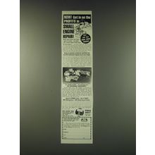 1988 Foley-Belsaw Institute Ad - Now! Get in on the profits in small engine
