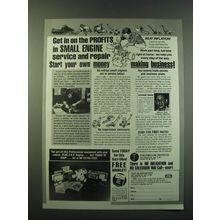 1988 Foley-Belsaw Institute Ad - Get in on the profits in small engine service