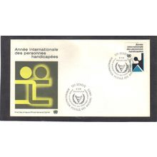 FDC Geneva Cachet 99 40c Disabled (Cachet-U/A) CV00360