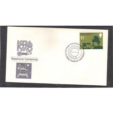 FDC FDC Fleetwood Milestones Telephone Great Britain (Cachet-U/A) CV42338