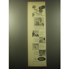 1959 Capitol Records Advertisement - Meet the Five Pennies ..in five albums