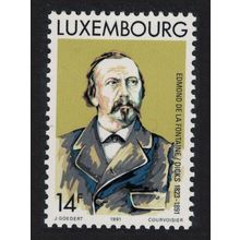 Luxembourg Edmond de la Fontaine 'Dicks' poet 1991 MNH SG#1292 MI#1275