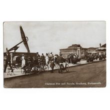 Clarence Pier And Parade, Southsea, Portsmouth, Hampshire, RP Postcard.