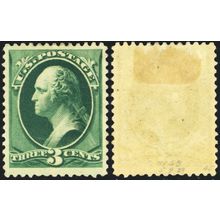 184, Mint VF/XF OG H 3¢ - SCV $100 - Stuart Katz