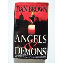 Dan Brown Angels & Demons Paperback Early Print Version Cover