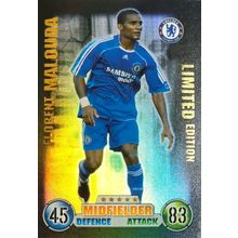 MATCH ATTAX 2007/08 FLORENT MALOUDA CHELSEA LIMITED EDITION