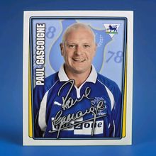 PAUL GASCOIGNE Everton MERLIN Premier League 2002 sticker #154