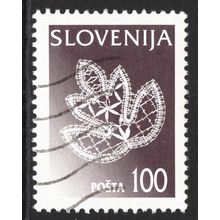 SLOVENIA 1997: LACE - 100SIT USED (G21)