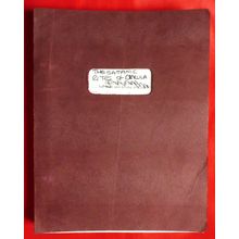 SATANIC RITES OF DRACULA,The (1973) original, vintage script **Christopher Lee**