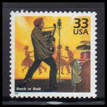 3187m 33c Rock 'n Roll Fine MNH Z4488