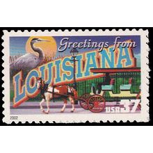 3713 37c Louisiana Fine MNH V2792