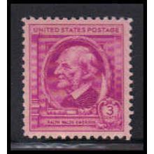 861 3c Ralph Emerson Fine Plus MNH KA2332