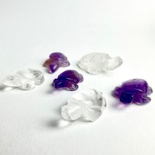 Crystal Carved Turtle | 20-30mm | Brazil | Choose a Stone![ ]