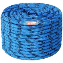 12.7mm Static Climbing Rope, 45.7M(150ft) Outdoor Rock Climbing Rope 32KN Br...