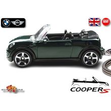 RARE CUSTOM KEY CHAIN GREEN NEW BMW MINI COOPER S CABRIO