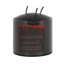 7.5cm Vampire Tears Pillar Candle "bleeds" when lit.