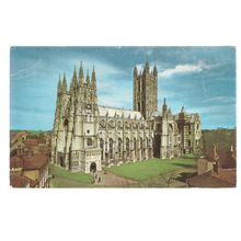 the CATHEDRAL, CANTERBURY unused vintage postcard PT4505