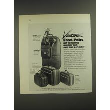 1974 Ventura Luggage Ad - Ventura Fast-Paks get you going quicker and cost less