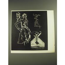 1974 Caron Infini Perfume Ad - Everyone will ask you what you're wearing