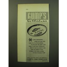 1950 Gump's Ash Trays by Dickman Walker Advertisement - Life Zodiacal