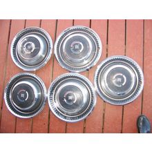 1969 Chrysler 300 Hubcaps 5 - OEM 15"