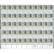 New York Statehood Sheet of Fifty 25 Cent Postage Stamps Scott 2346