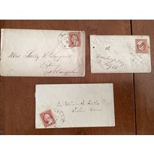 ICOLLECTZONE US Early US Postal History Covers (A700-39)