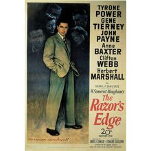 the Razor's Edge- Us- 1946 Poster Canvas Movie Film Print A0 A1 A2 A3 A4 A5 A6 A