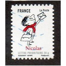 FRA 2009 (56c)(S/A) 'SOURIRES -NICOLAS' FINE USED (EBID21213)
