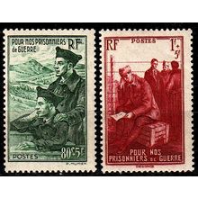 FRANKREICH FRANCE [1941] MiNr 0500-01 ( */mh )