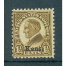 659 1 1/2c Warren G. Harding Average Plus MNH C3325
