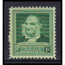 874 1c John Audubon Very Fine MNH KA3360