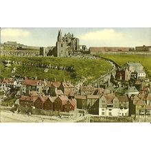 Yorkshire WHITBY Old Whitby Postcard (Valentine K.8428)