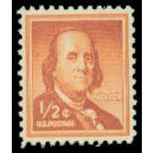 1030 1/2c Benjamin Franklin Fine MNH MA0122