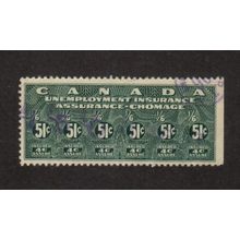 FU7 - Canada Unemployment Insurance Revenue Stamp (Used)