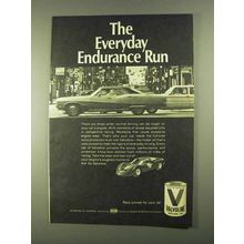 1968 Valvoline Motor Oil Ad - Everyday Endurance Run