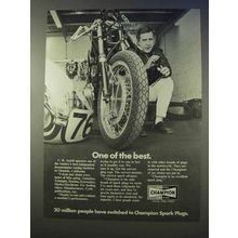 1972 Champion Spark Plugs Ad - One of The Best