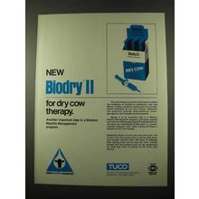 1975 Tuco Biodry II Ad - For Dry Cow Therapy