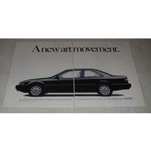 1988 Honda Accord Coupe Ad - A New Art Movement