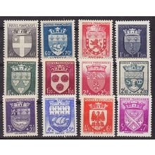 FRANKREICH FRANCE [1942] MiNr 0564-75 ( **/mnh ) Wappen