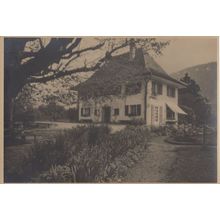 Camp Manor Farm Interlaken Switzerland Old Postcard