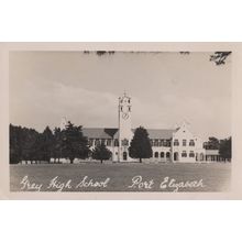 Grey High School Port Elizabeth South Africa Old RPC Postcard